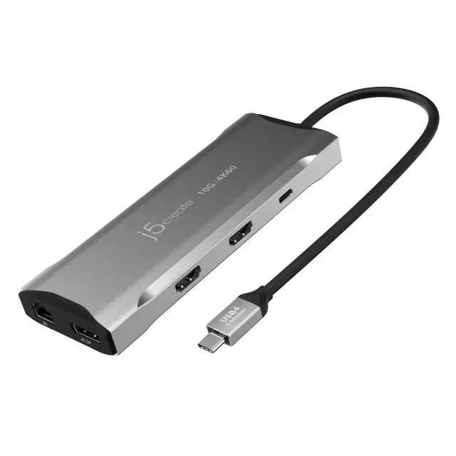 Докинг станция j5create JCD397 100W 4K60 Elite USB-C 10Gbps