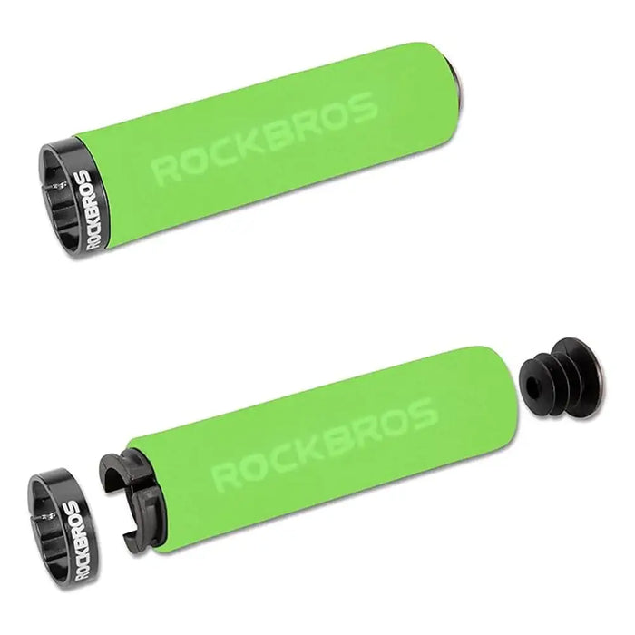 Дръжки за велосипед Rockbros BT1001GNBK зелено - черни