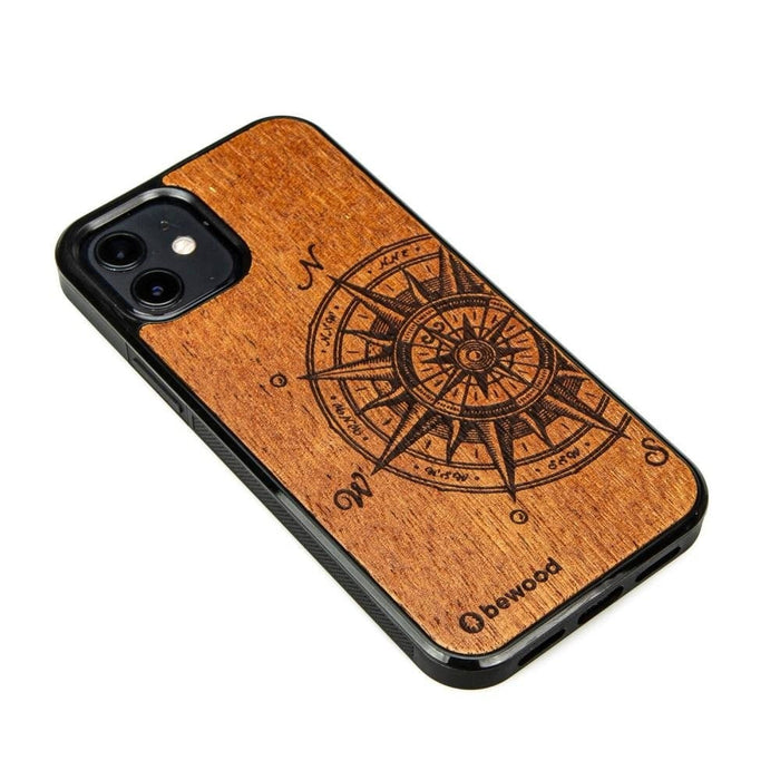 Дървен кейс Bewood Traveler Merbau за iPhone 12/12 Pro