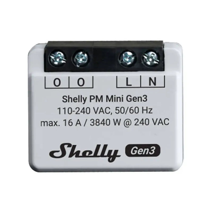 Електромер Shelly PM Mini Gen3 2бр.