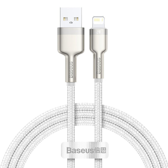 Кабел за зареждане USB към Lightning Baseus Cafule 2.4A