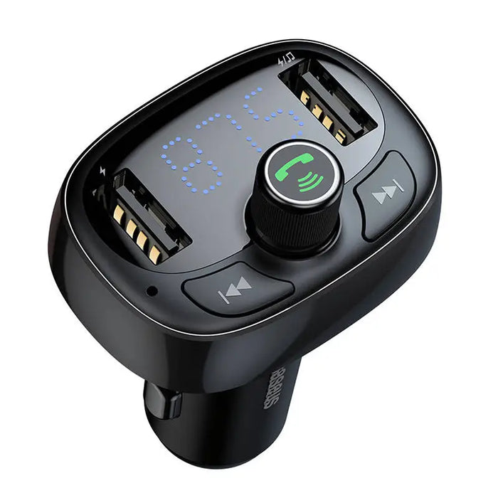 FM трансмитер Baseus T - typed S - 09 Bluetooth черен