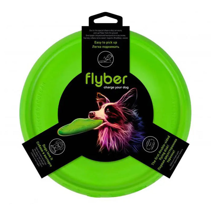 Фризби Flyber Waudog 22 cm светлозелено