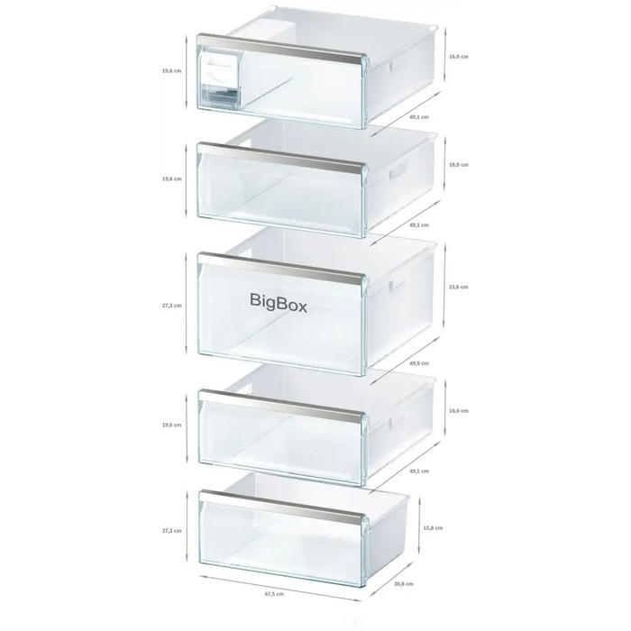 Фризер Bosch GSN54AWDV SER6 FS upright freezer