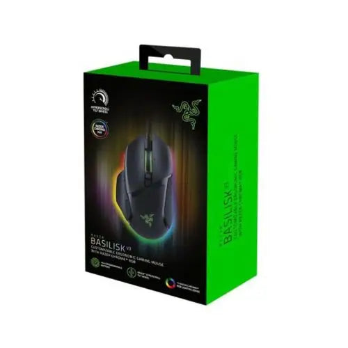 Гейминг мишка Razer Basilisk V3 10 + 1 26000 DPI RGB черна