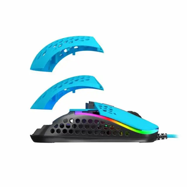 Геймърска мишка Xtrfy M42 Miami Blue RGB Син