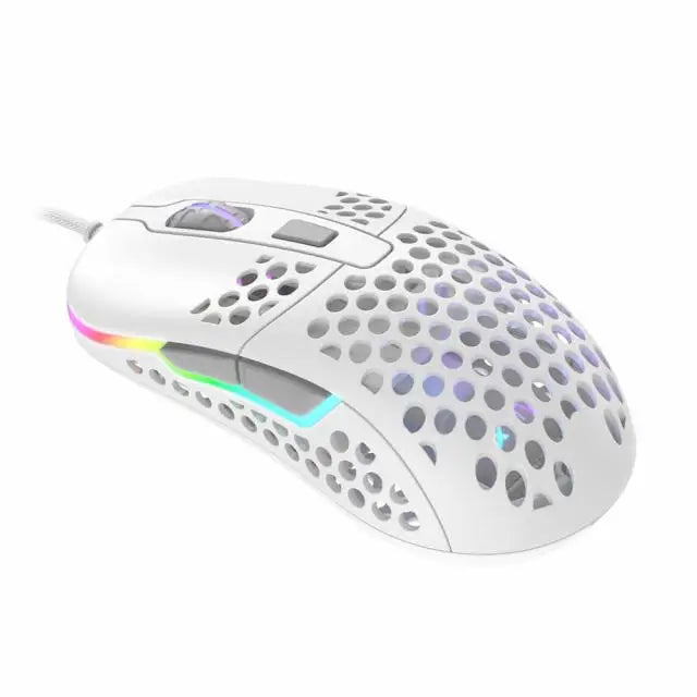 Геймърска мишка Xtrfy M42 White RGB Бял