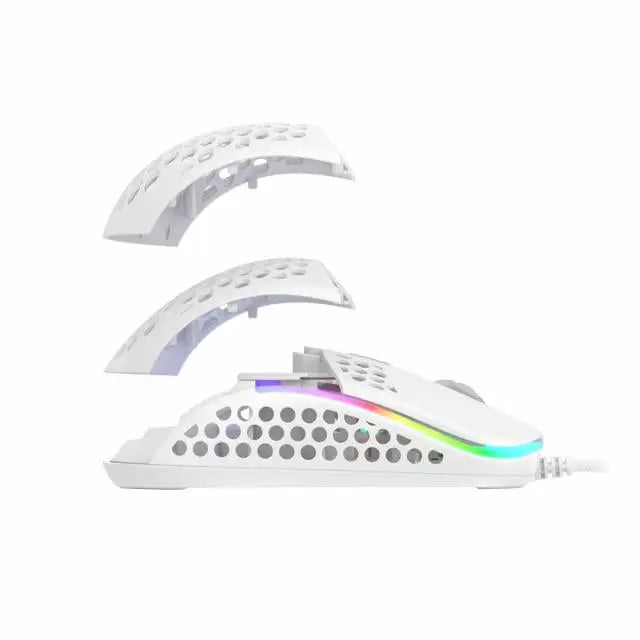 Геймърска мишка Xtrfy M42 White RGB Бял