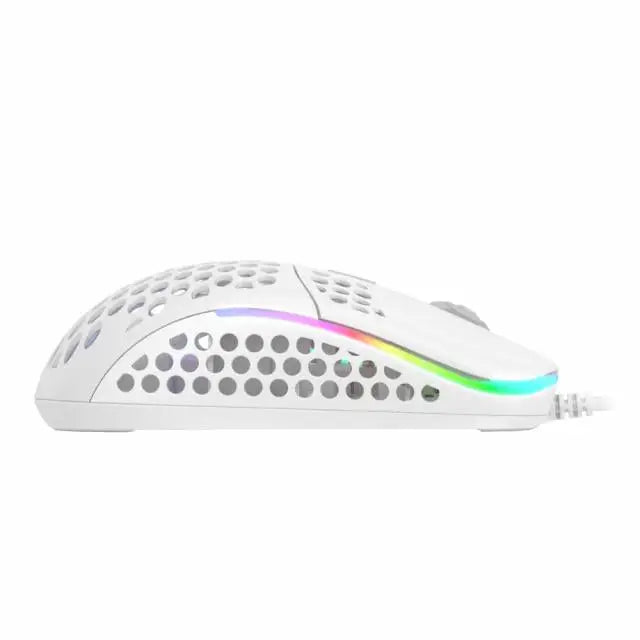 Геймърска мишка Xtrfy M42 White RGB Бял