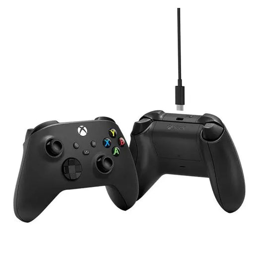 Геймърски контролер Microsoft Xbox + Type-C кабел Black