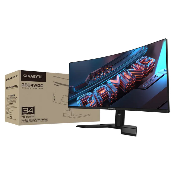 Геймърски Монитор Gigabyte GS34WQC 34’’