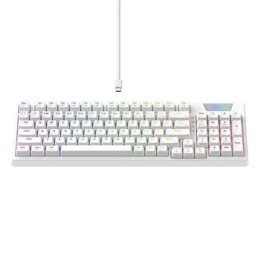 Гейминг клавиатура Havit KB885L RGB бяла