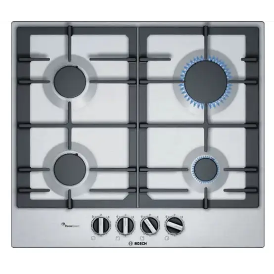 Готварски плот Bosch PCP6A5B90 SER6 Gas hob FlameSelect Inox