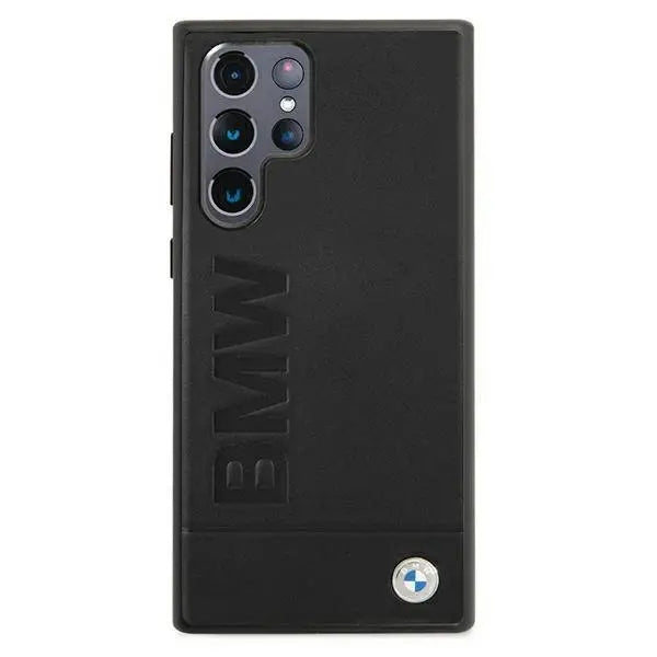 Гръб BMW Logo Collection Leather за Samsung Galaxy