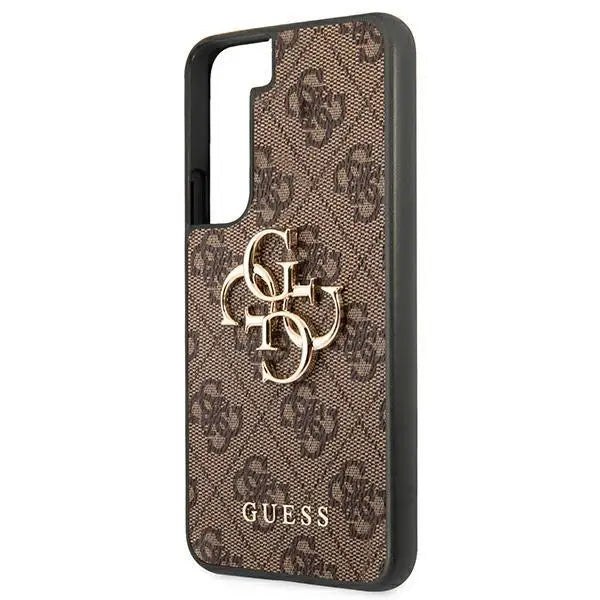 Гръб GUESS 4G BIG METAL LOGO за Samsung Galaxy S22 Кафяв