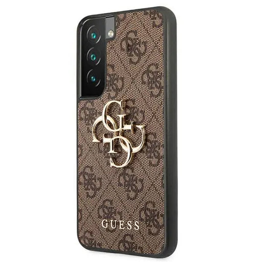 Гръб GUESS 4G BIG METAL LOGO за Samsung Galaxy S22 Кафяв