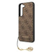 Гръб Guess 4G Charms за Samsung Galaxy S22 Plus Кафяв