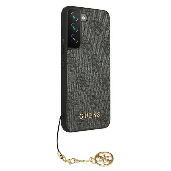 Гръб Guess 4G Charms за Samsung Galaxy S22 Plus Сив