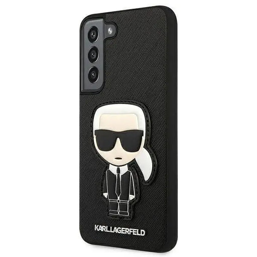 Гръб Karl Lagerfeld Hard Case за Samsung Galaxy S22 Черен