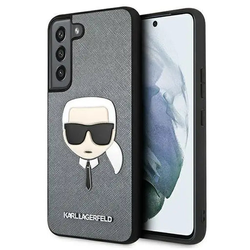 Гръб KARL LAGERFELD SAFFIANO KARL’S HEAD за Samsung