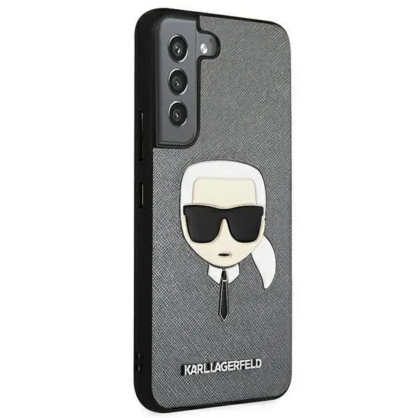 Гръб KARL LAGERFELD SAFFIANO KARL’S HEAD за Samsung