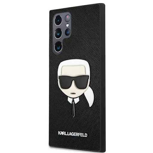 Гръб KARL LAGERFELD SAFFIANO KARL’S HEAD за Samsung