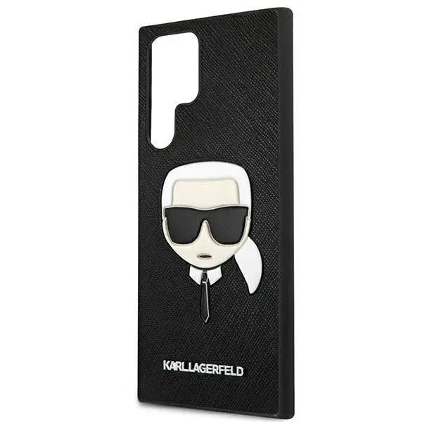 Гръб KARL LAGERFELD SAFFIANO KARL’S HEAD за Samsung