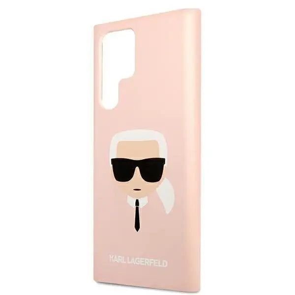 Гръб Karl Lagerfeld Silicone Karl`s Head за Sansung