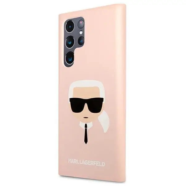 Гръб Karl Lagerfeld Silicone Karl`s Head за Sansung