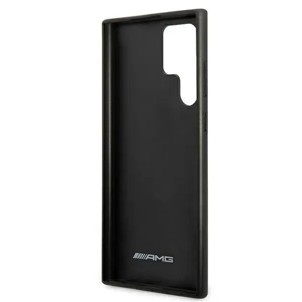 Гръб Mercedes AMG leather за Samsung Galaxy S22 Ultra Черен