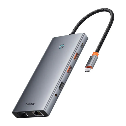 Хъб 13в1 Baseus PortalJoy Series USB-C - 2x HDMI / DP