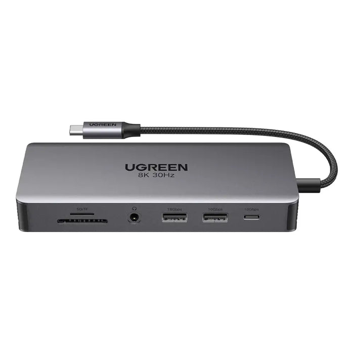 Хъб 13в1 Ugreen CM681 USB-C - 2x USB-A 3.2 / 2x USB-A