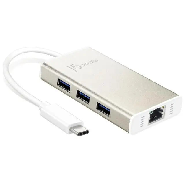 Хъб 3-портов J5create JCH471 USB-C 3.1 USB-A 3.0