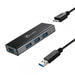 Хъб 4-портов J5 Create JUH340 USB 3.0 1:4 Черен