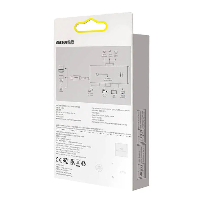 Хъб Baseus OS Lite Type - C към HDMI + USB3.0 *2 PD