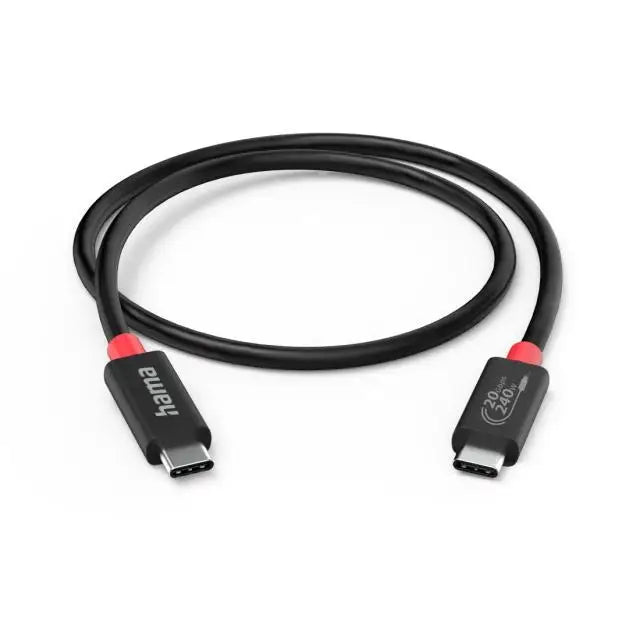 HAMA Кабел USB-C E-Marker USB4 Gen2 20 Gbit/s 5 A 240
