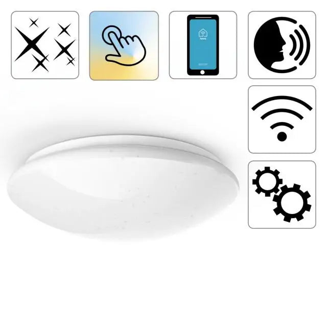 Hama WiFi Таванно осветление,аплик кръгъл диаметър 30 cm