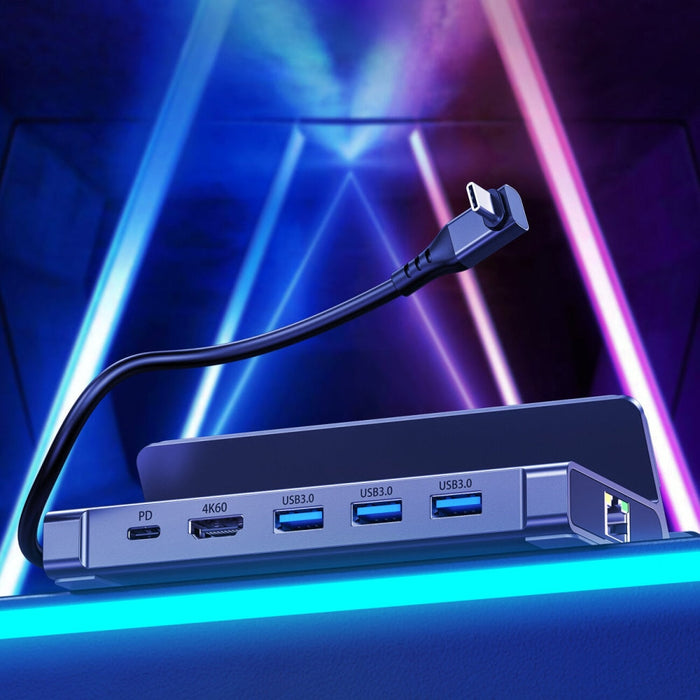 Хъб Choetch M52 за Steam Deck USB-C към USB-C PD / USB-A /