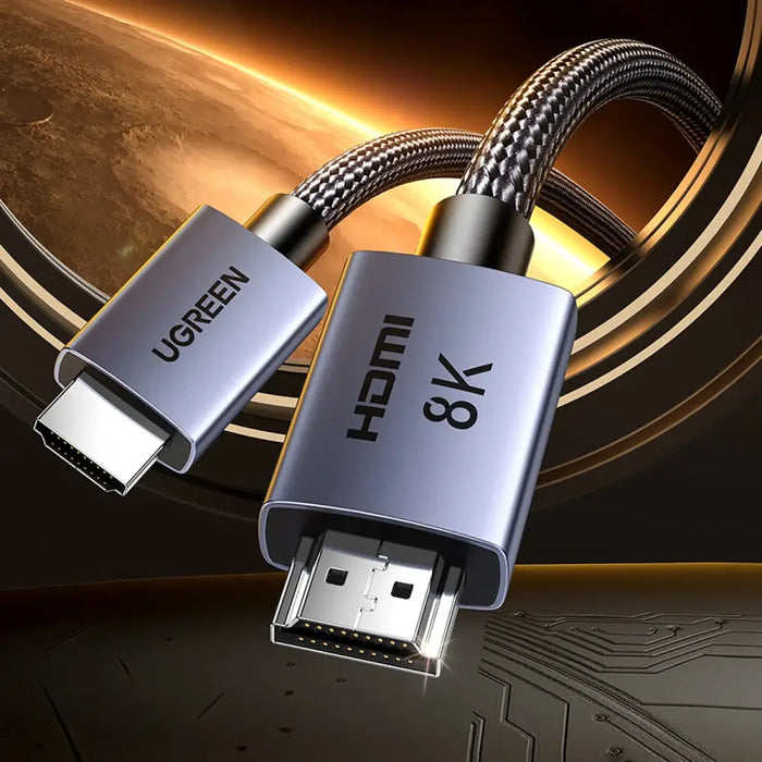 HDMI кабел Ugreen HD171 HDMI 2.1 8K 5 метра сив