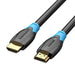 HDMI кабел Vention AACBG 1.5m черен