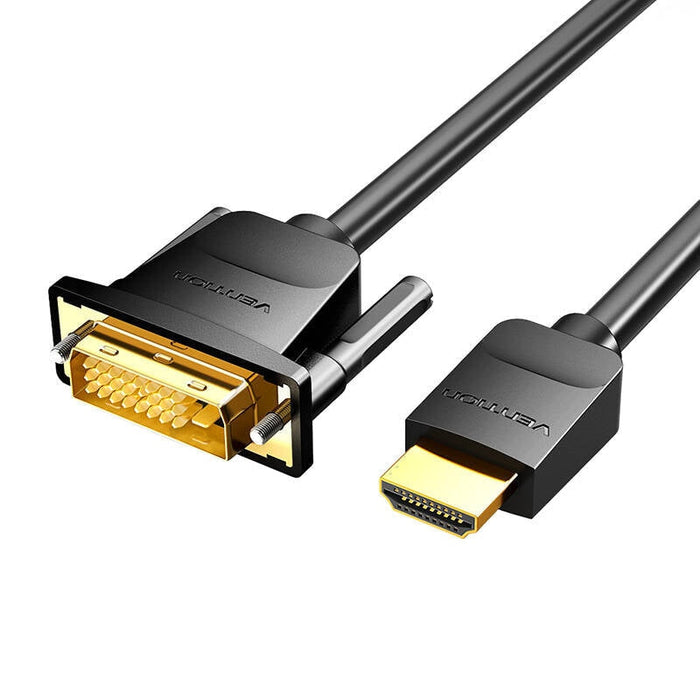 HDMI към DVI кабел Vention ABFBG 1.5m черен