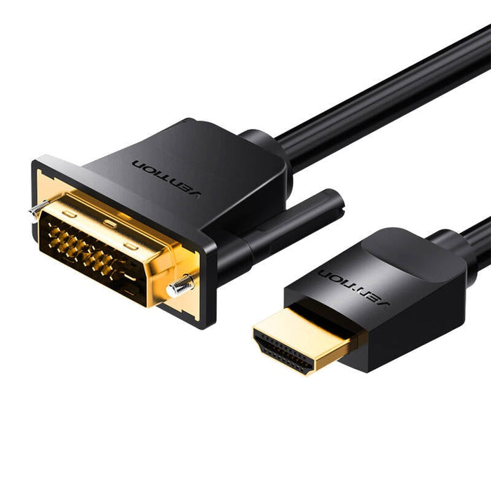 HDMI към DVI кабел Vention ABFBJ 5m черен