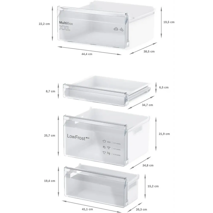 Хладилник Bosch KIV86NSE0 SER2 BI fridge-freezer