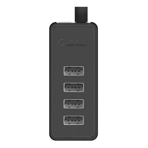 Хъб 4в1 Orico W5P-100 USB / 4x USB 2.0 черен