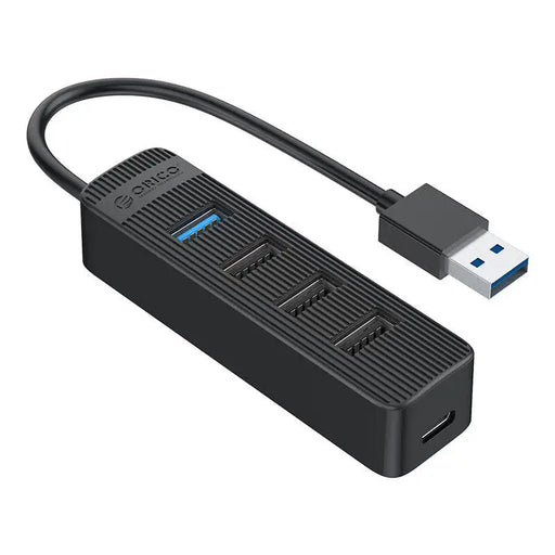 Хъб 4в1 Orico USB / USB 3.0 + 3x USB 2.0 черен