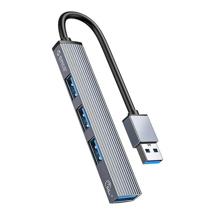 Хъб 4в1 Orico AH-A13 USB / 4x USB 3.0 черен