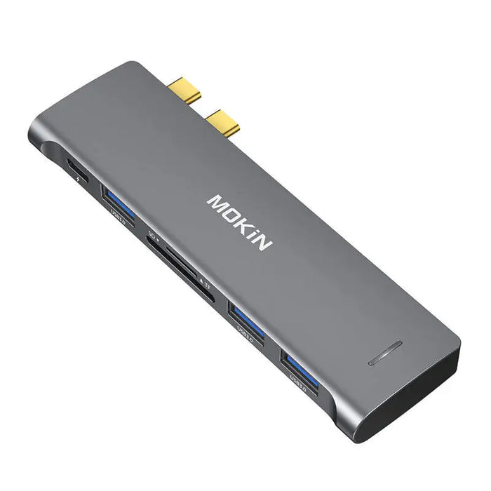 Хъб 6в2 MOKin USB-C за Macbook 3xUSB-A 1xUSB-C