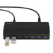 Хъб 7в1 Orico 7xUSB 3.0 черен