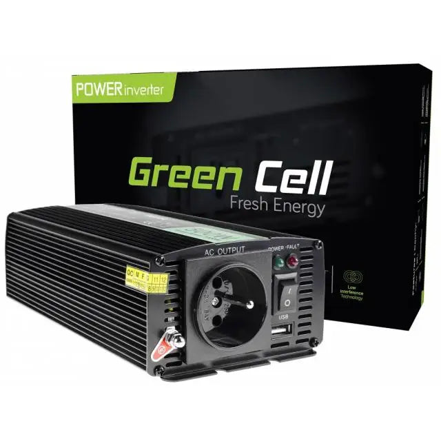 Инвертор GREEN CELL 24V/500W