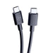 Кабел 3mk Hyper Cable USB-C към USB-C 100W 1.2m черен